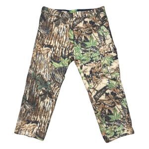 Vintage cabela’s camouflage fleece hunting pants